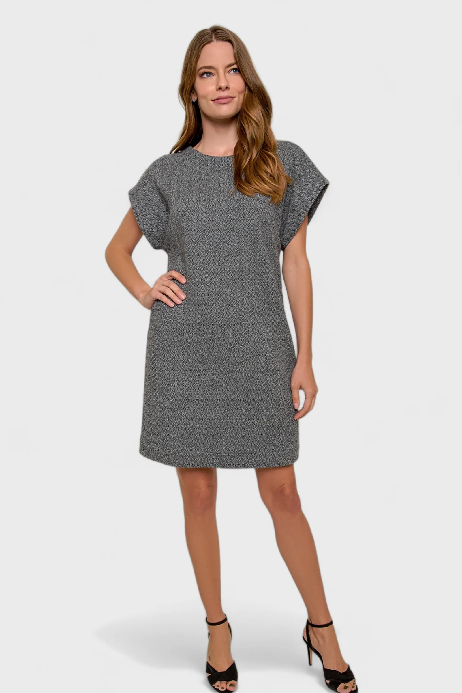 Francesca Raglan Sleeve Shift Dress