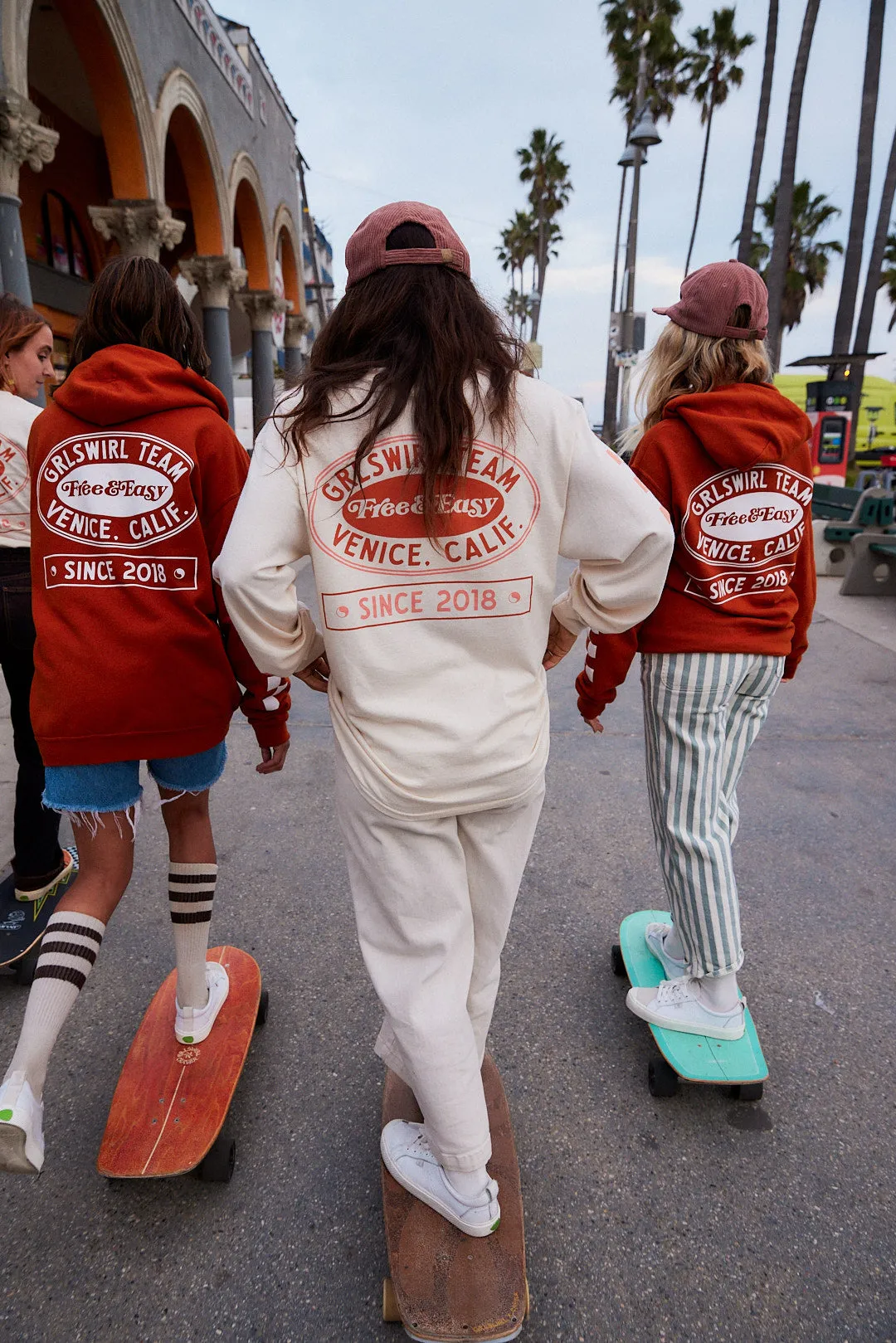 Free & Easy x GRLSWIRL Hoodie