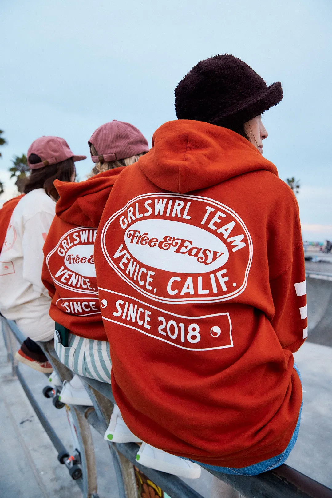 Free & Easy x GRLSWIRL Hoodie