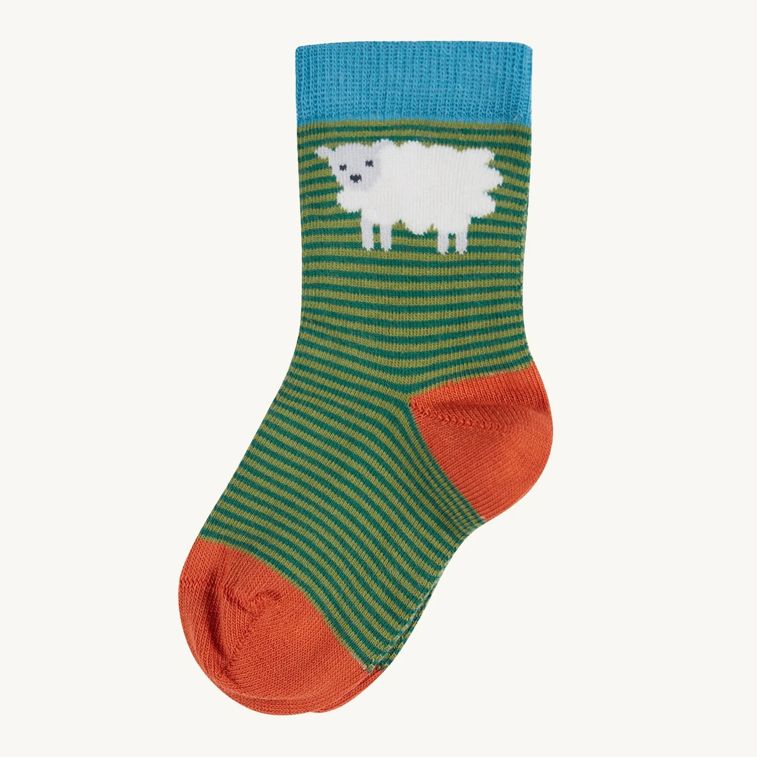 Frugi Little Socks 3 Pack, At the Farm
