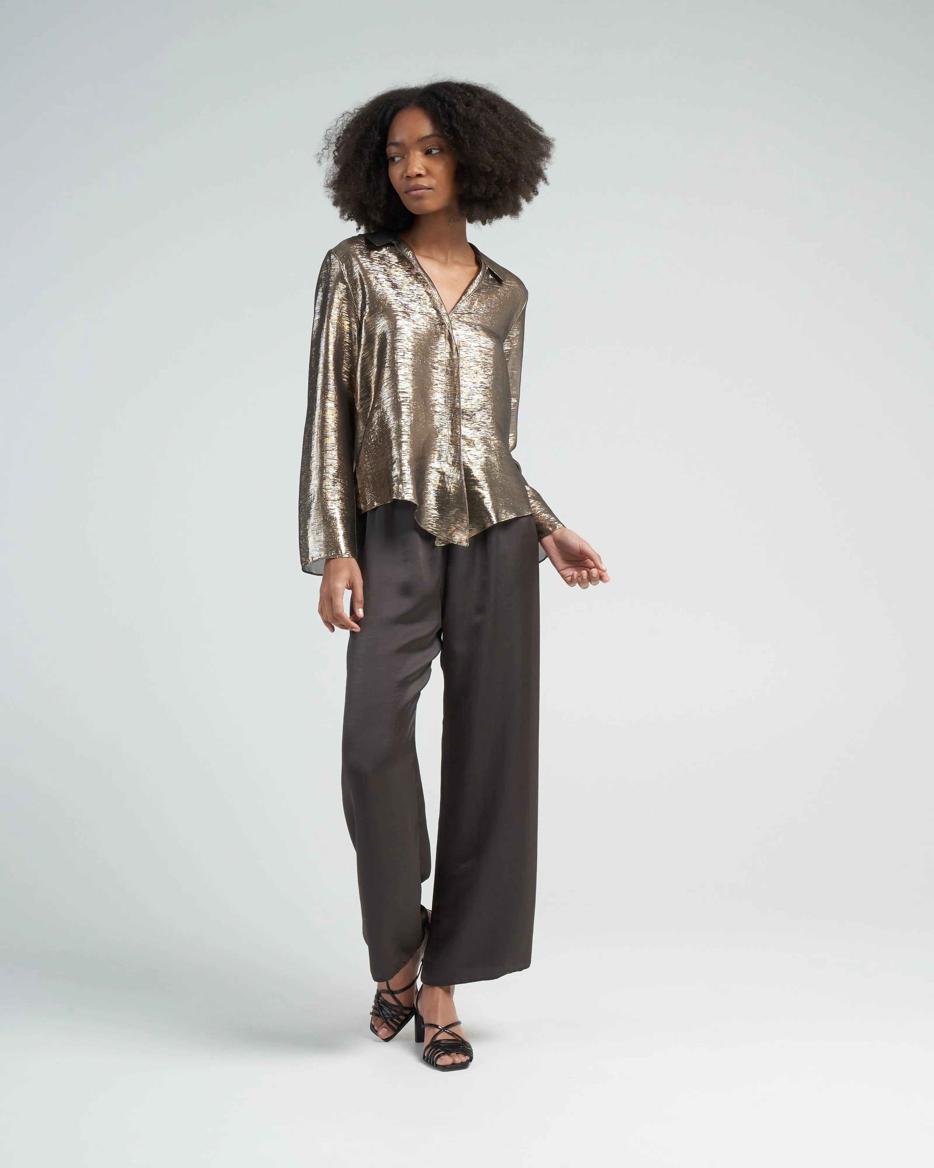 gambol top - bronze
