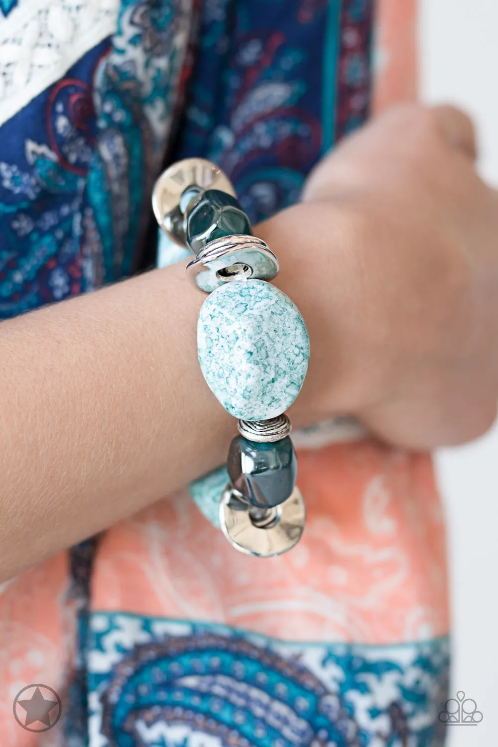 Glaze of Glory Blue Blockbuster Bracelet