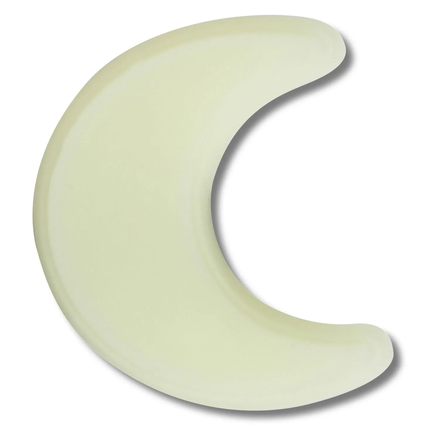 Glow In The Dark Crescent Moon Jibbitz