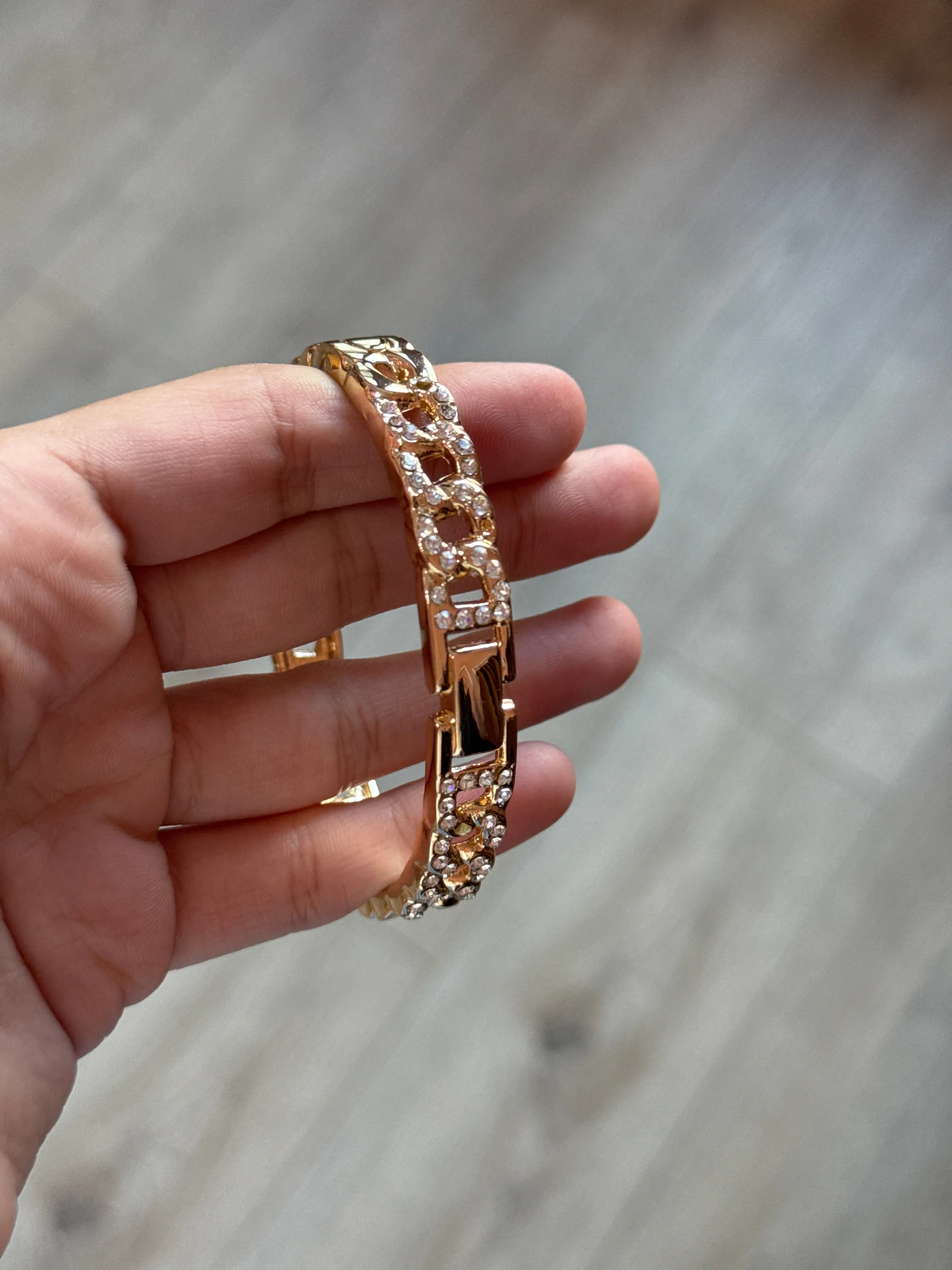 Gold Sparkle Bracelet
