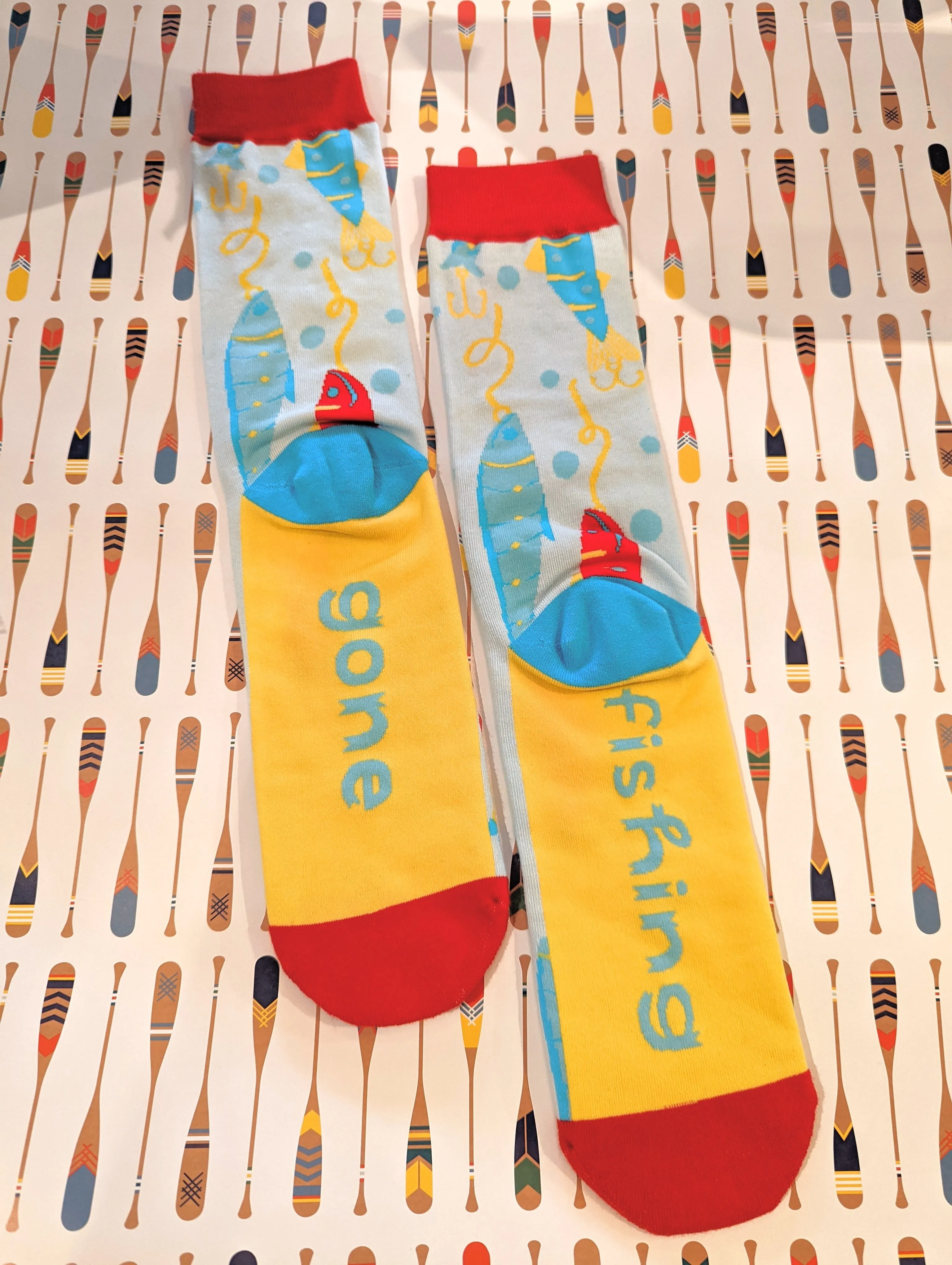 Gone Fishing Men’s Socks