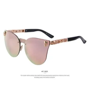 Gothic Skull Metal Frame UV Sunglasses