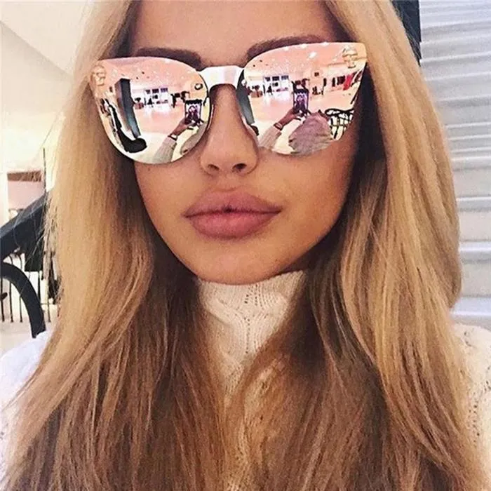 Gothic Skull Metal Frame UV Sunglasses