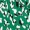 Green Abstract Printed Midi Dress