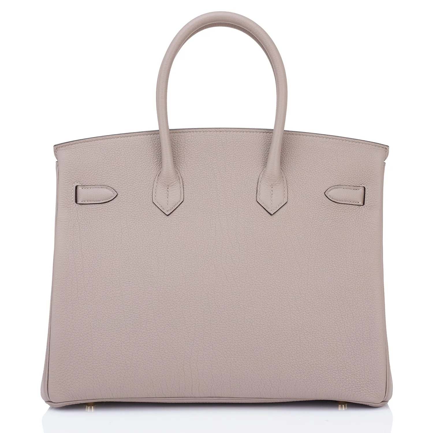 Hermes Gris Asphalte 35cm Birkin Togo Gold Hardware