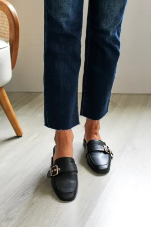 High Stakes Loafer Mule • Black - FINAL SALE