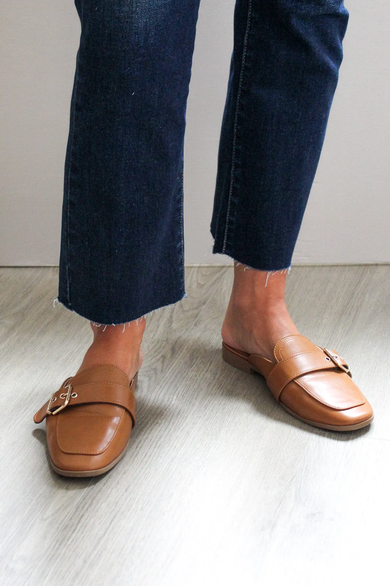 High Stakes Loafer Mule • Cognac - FINAL SALE