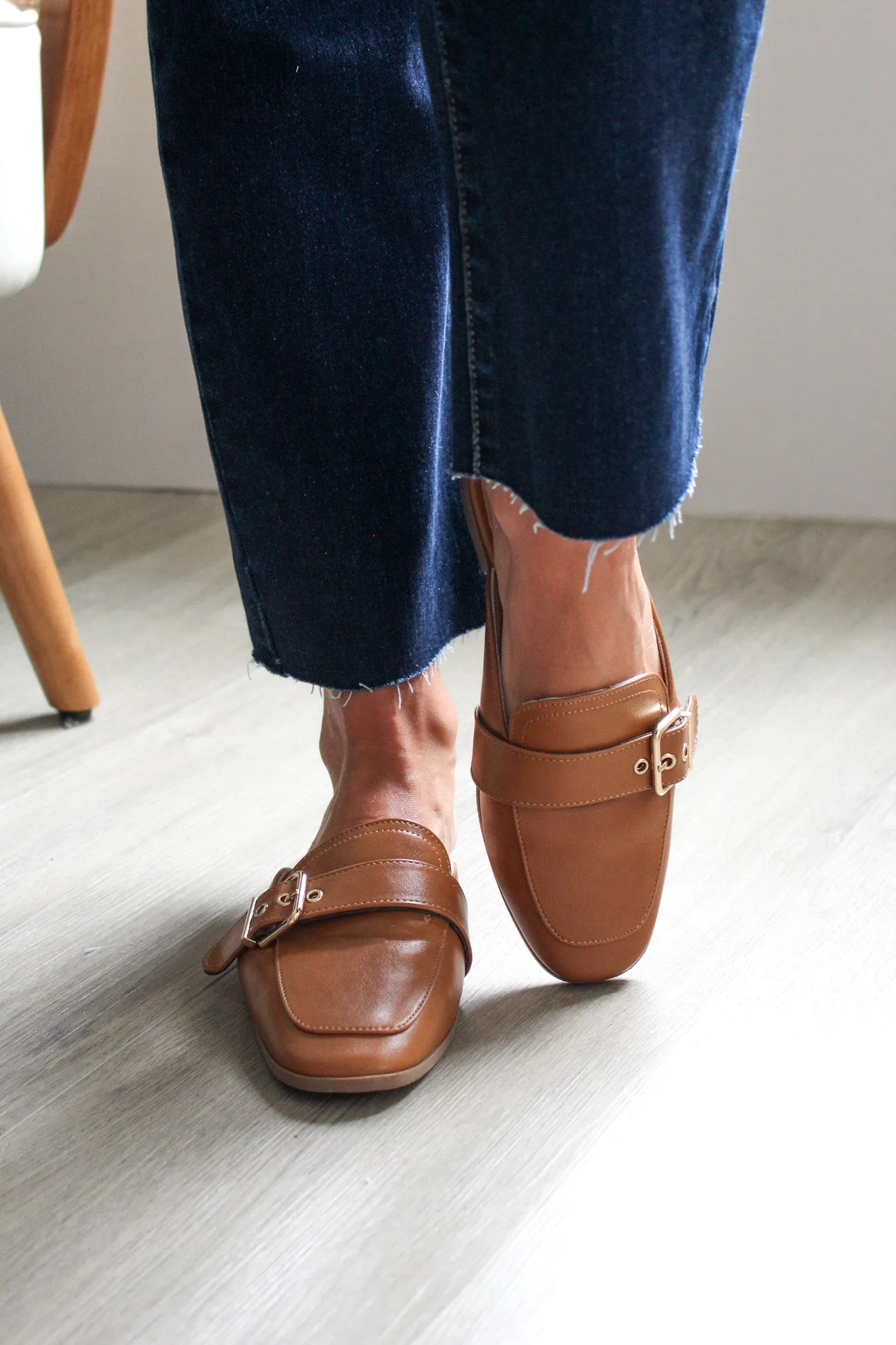 High Stakes Loafer Mule • Cognac - FINAL SALE
