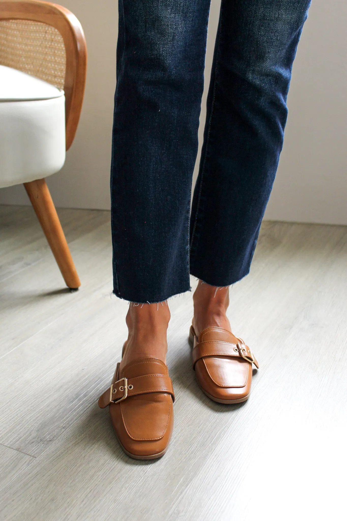 High Stakes Loafer Mule • Cognac - FINAL SALE