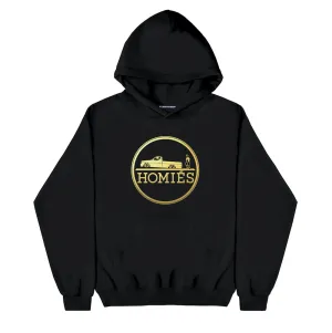 HOMIÉS EMBLEM GOLD FOIL HOODIE