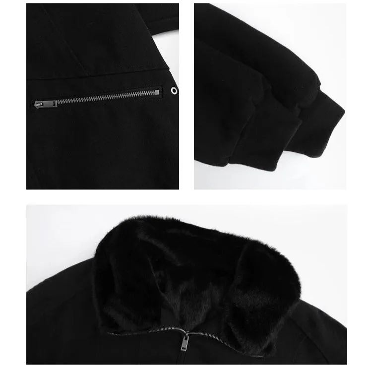 Insulated Hooded Workwear Jacket