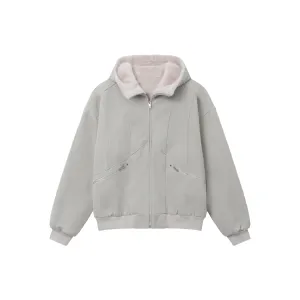 Insulated Hooded Workwear Jacket