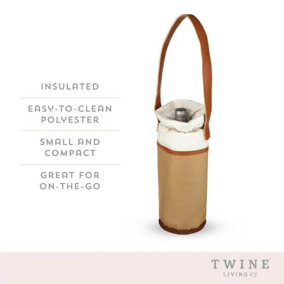 Insulated Wine Bag by Twine