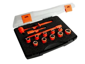 ITL Insulated Insulated 1/2In Drive Socket Set, 13 Piece