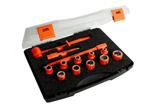 ITL Insulated Insulated 3/8In Drive Socket Set, 13 Piece