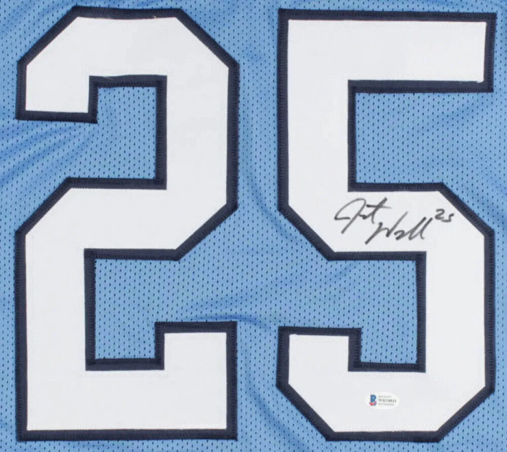 Javonte Williams Signed North Carolina Tar Heels Jersey (Beckett) Denver Broncos
