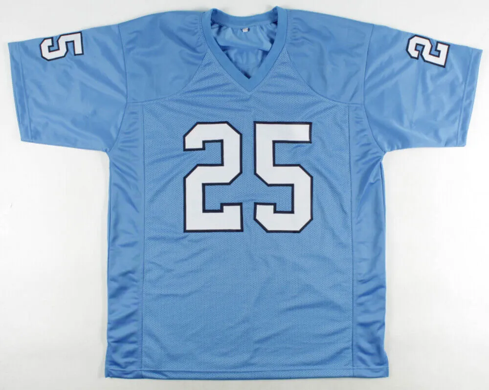 Javonte Williams Signed North Carolina Tar Heels Jersey (Beckett) Denver Broncos