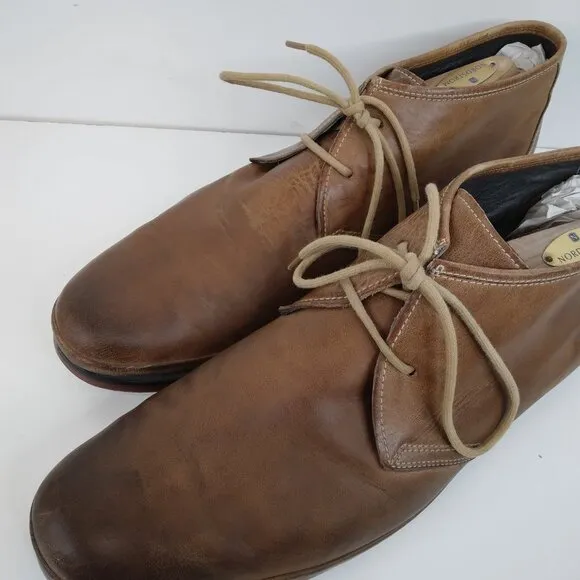 John Varvatos Star USA F1623M1B brown ankle boot chukka 13M