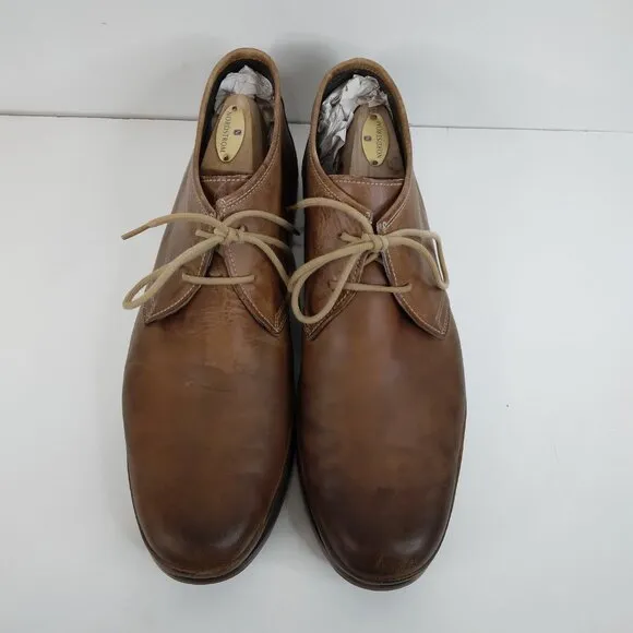 John Varvatos Star USA F1623M1B brown ankle boot chukka 13M