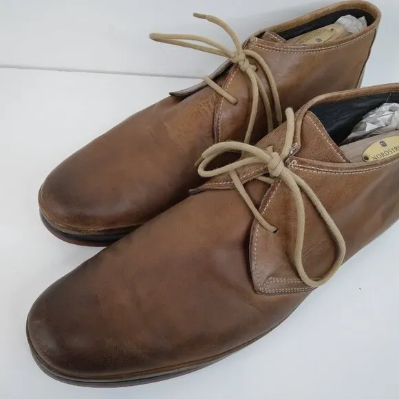 John Varvatos Star USA F1623M1B brown ankle boot chukka 13M