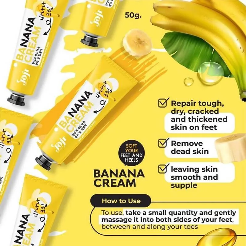 Joji Secret Young Soft Your Feet and Heels Banana Cream 50g