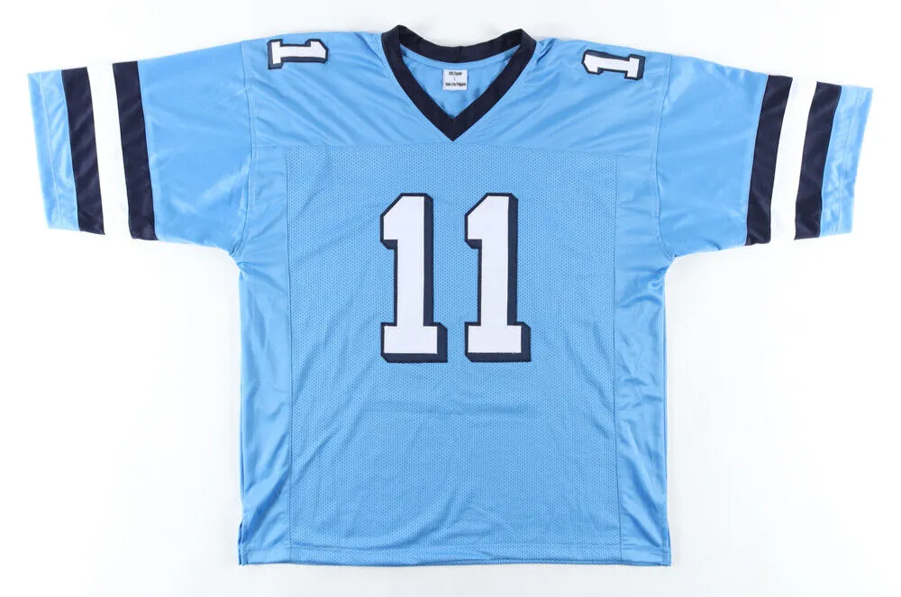 Josh Downs Signed North Carolina Tar Heels Jersey (Beckett) Colts Wide Receiver