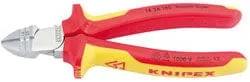 Knipex Knipex 14 26 160Sb Vde Fully Insulated Diagonal Wire Strippers And Cutters Dr-34055