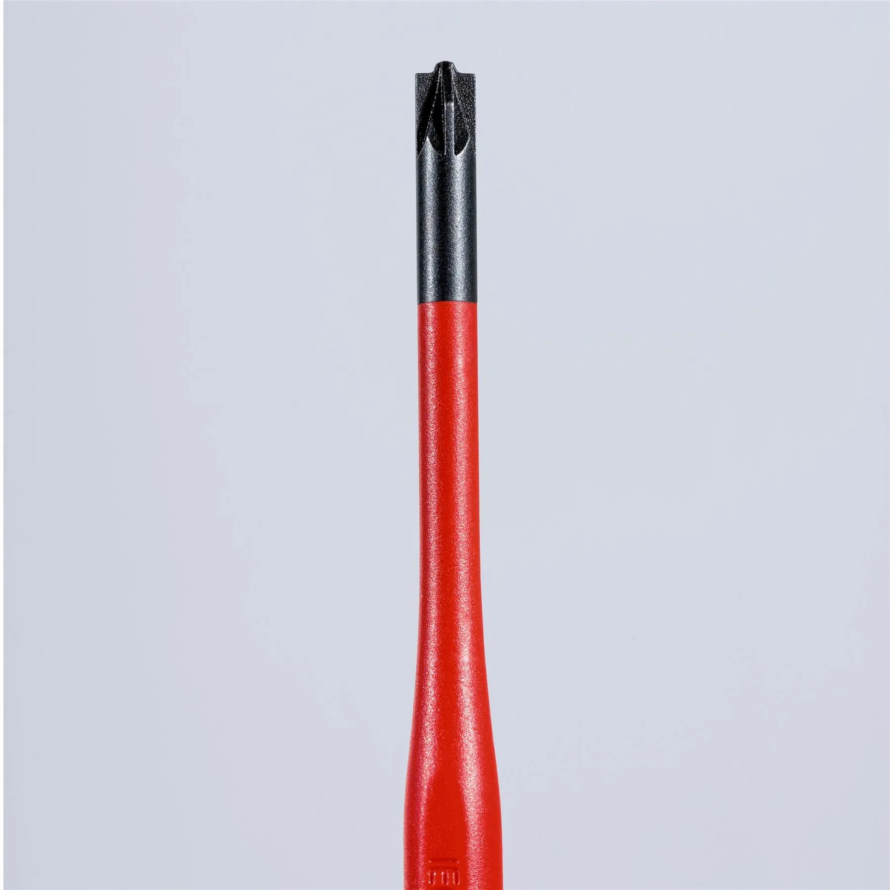KNIPEX Slim Screwdriver for Pozi Slotted Screws PZ/S1 x 80mm VDE Insulated Multi Component Grips 187mm 98 25 01 SLS