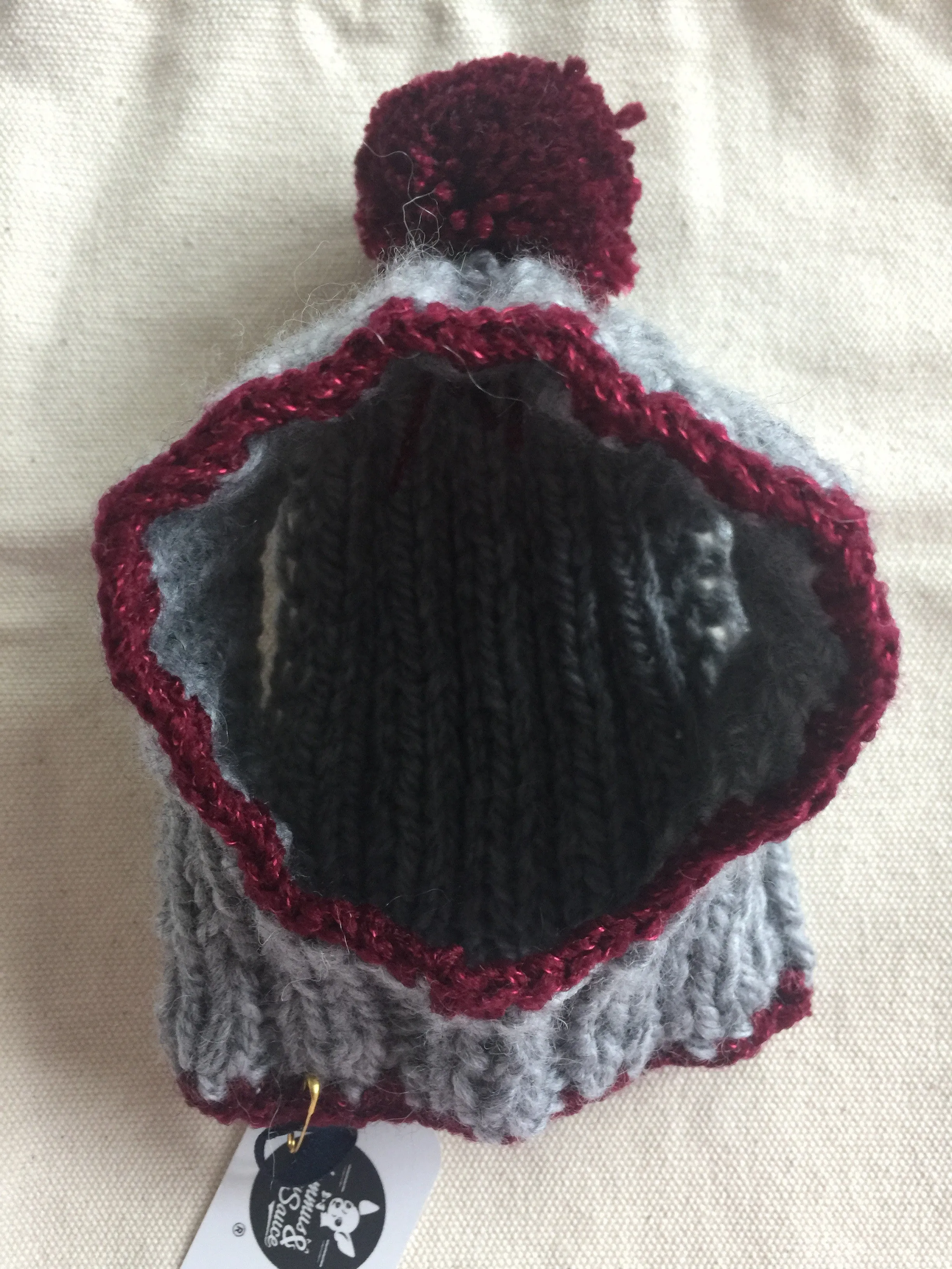 Knitted Hat in Grey