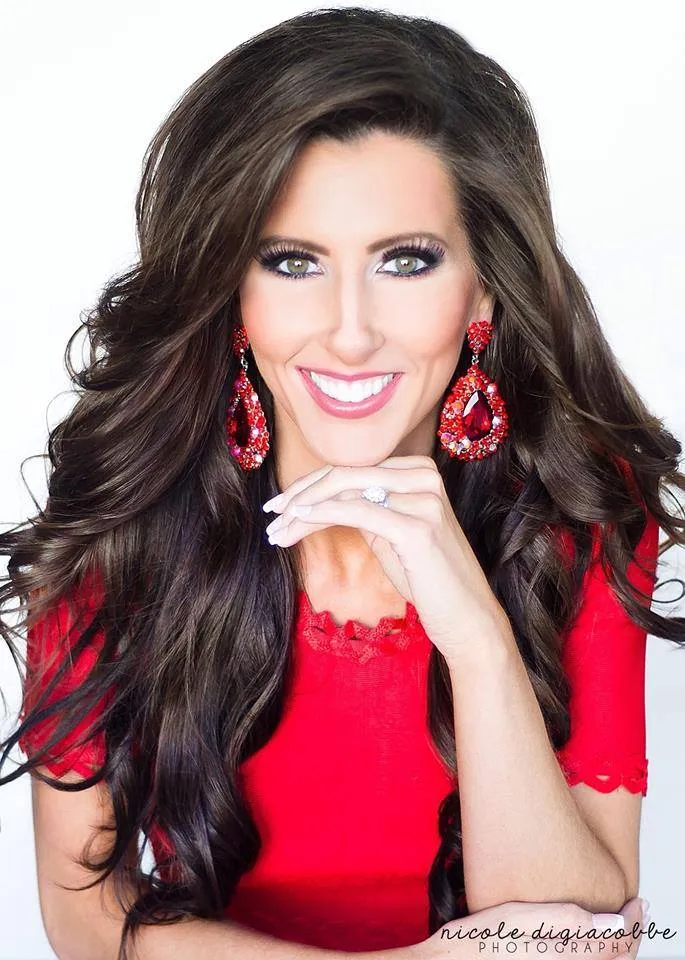 Large Red Earrings with AB Stones | Red Chunky Pageant Earrings | H202-7
