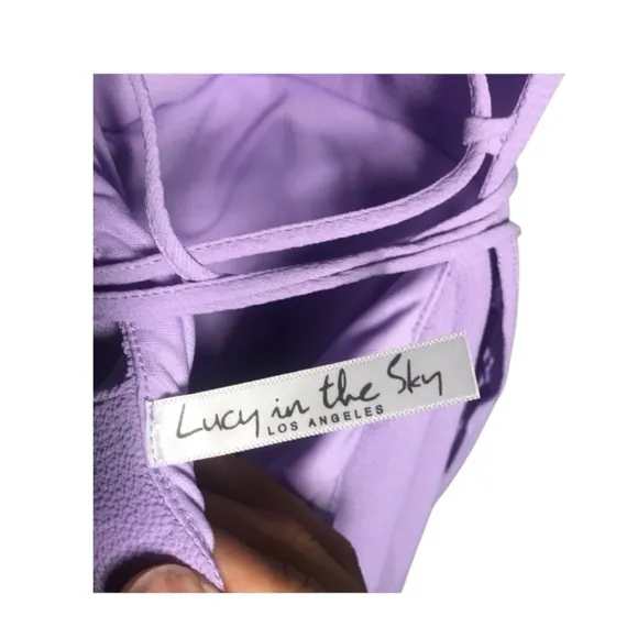 Lucy in the Sky Chiffon Luxe Maxi DressLavender Size S