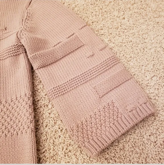 Magaschoni Sweater Chunky Knit Neutral Size Medium