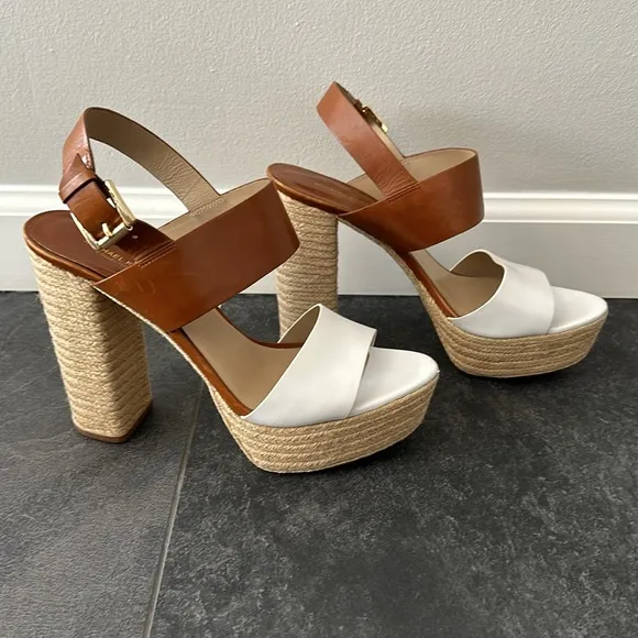 Michael Kors Collection leather heels size 9