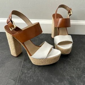 Michael Kors Collection leather heels size 9