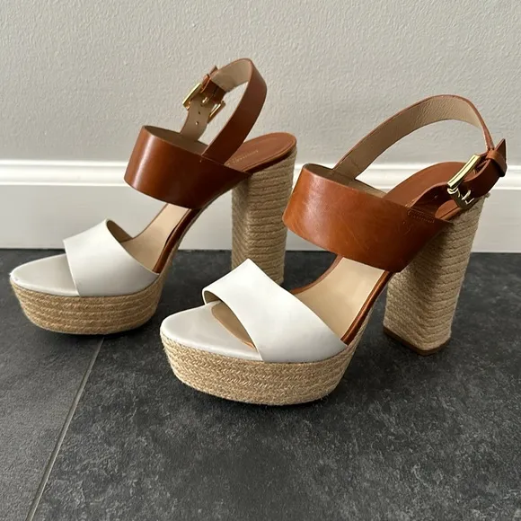 Michael Kors Collection leather heels size 9