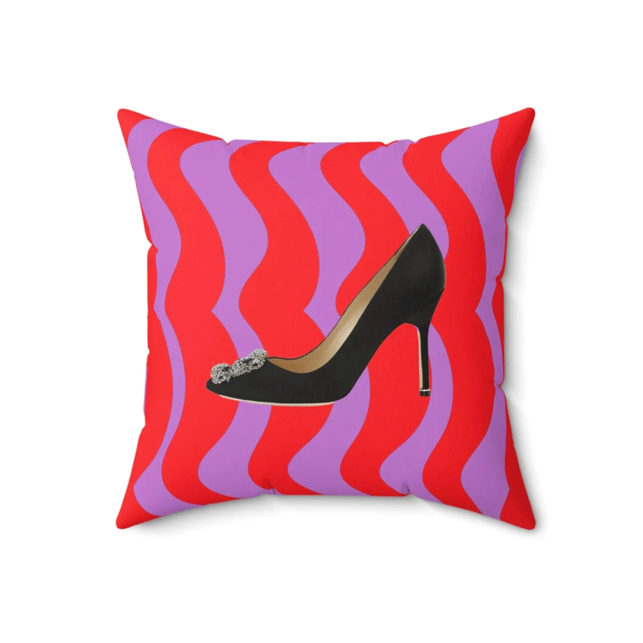 Monalo Heels Pop Inspired Accent Throw Pillow