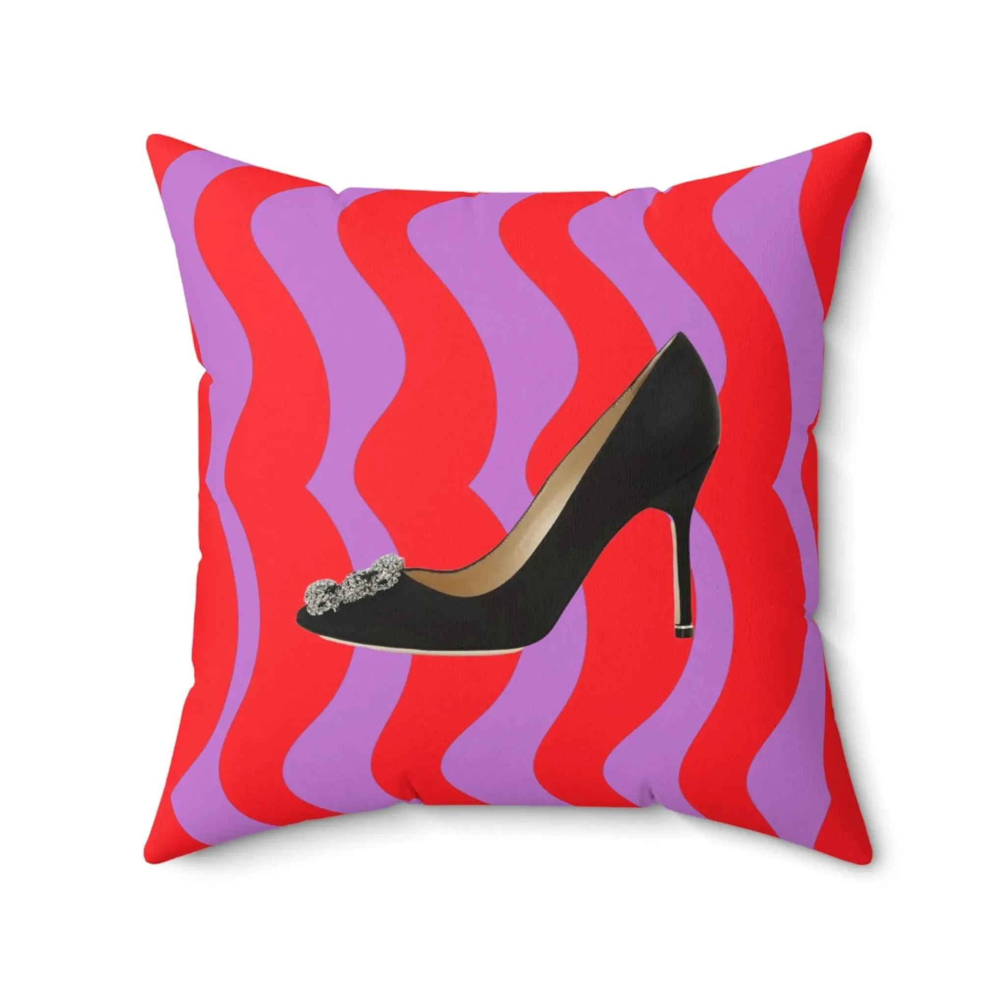 Monalo Heels Pop Inspired Accent Throw Pillow