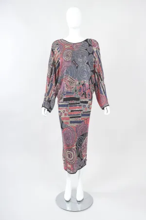 Mosaic Dolman Shift Dress