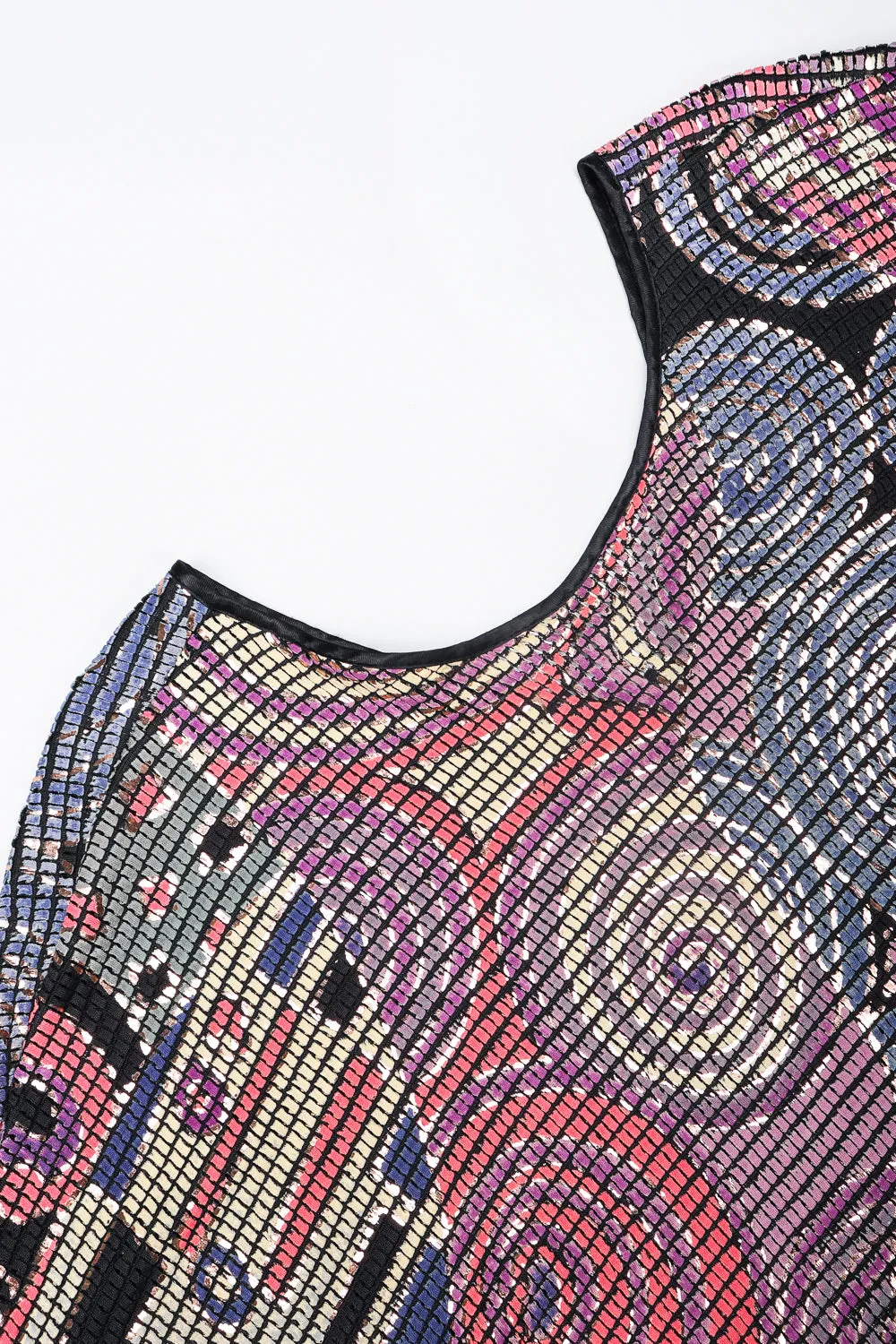 Mosaic Dolman Shift Dress