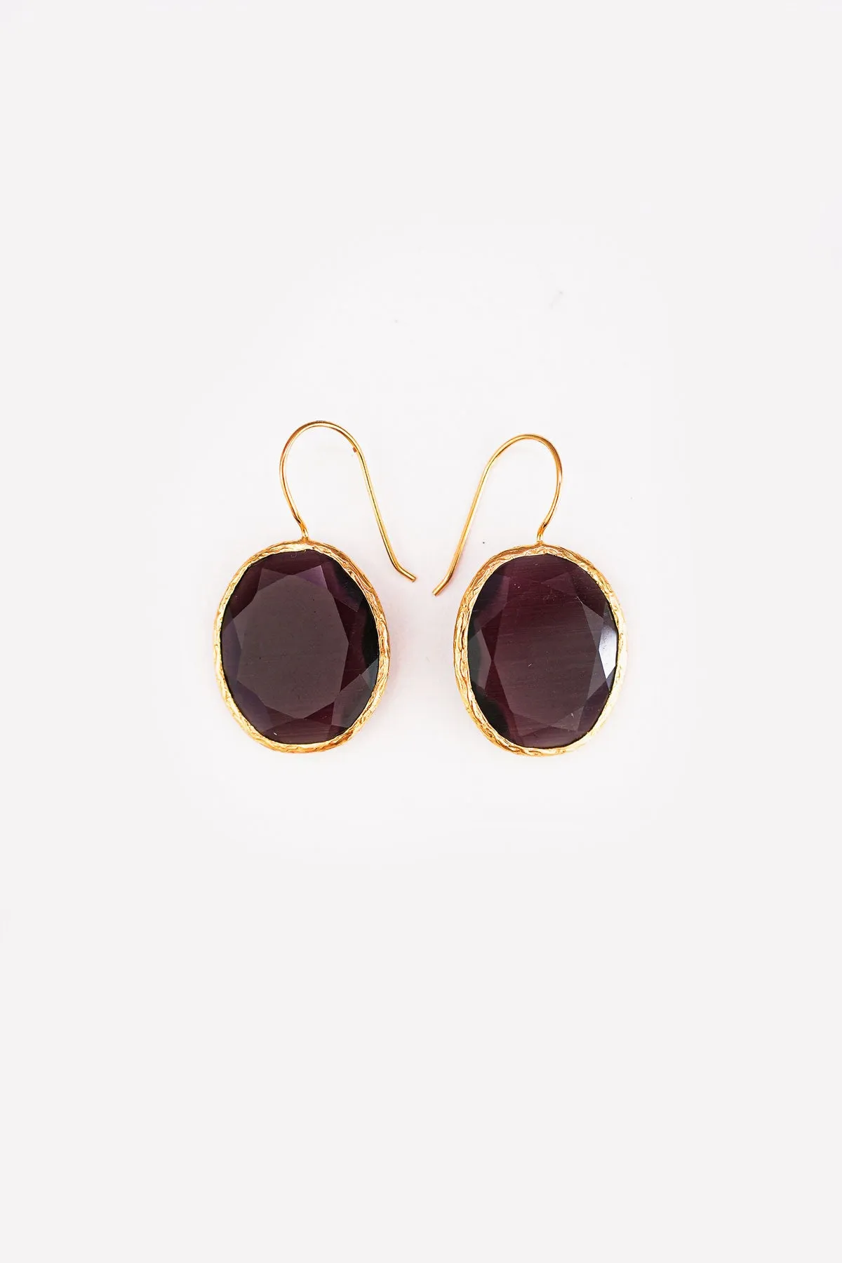 Nessa (Cat Eye Stone Purple)