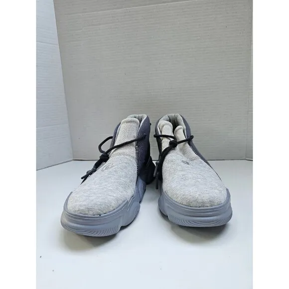 New CHAMPION Meloso Rukka Boys Sneakers Gray Size 6.5Y Woman's 8.5