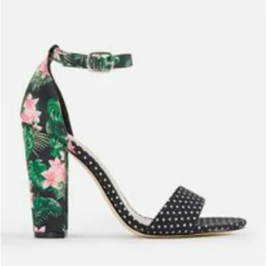 New Tropical Polka Dot heels