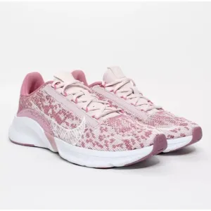 Nike Womens SuperRep Go 3 Flyknit Next Nature Desert Berry Sail Sneakers 9.5
