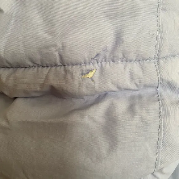 NWOT Columbia insulated winter coat, blue with gray fleece interior, Sz. Lg