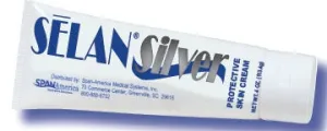 Ointment Barrier Cream Skin Protectant Selan® Silver & Dimethicone & Lanolin 4 oz. Tube Scented
