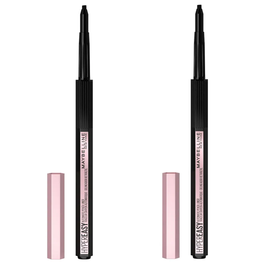 Pack of 2 Maybelline New York Hyper Easy Eyeliner, Black 001